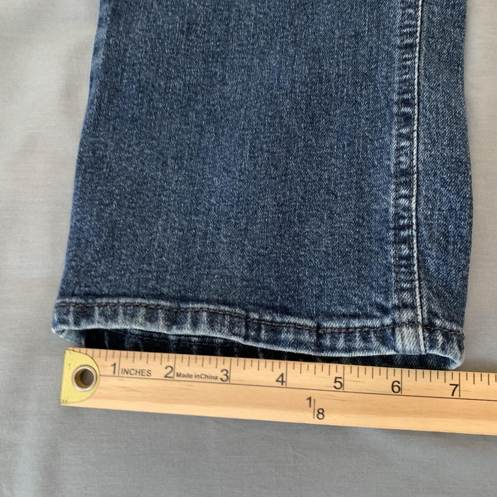 Signature Levi Strauss Athletic Jeans Mens 35x34 Blue Medium Wash Straight Denim - Picture 8 of 11